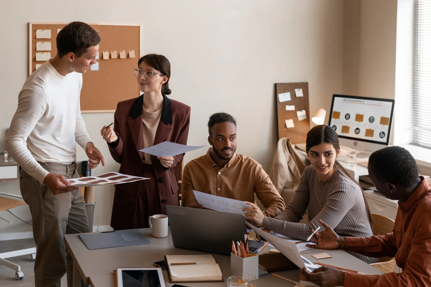 UI UX team working